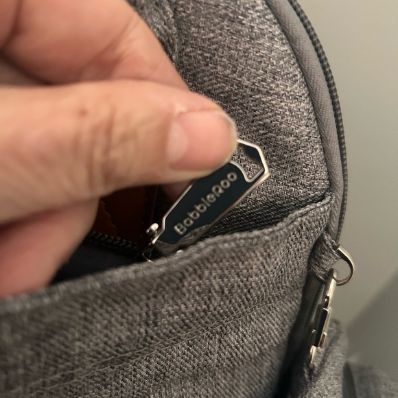 BabbleRoo Waterproof Diaper Bag Backpack Baby Essentials Travel Tote EUC - Picture 13 of 16